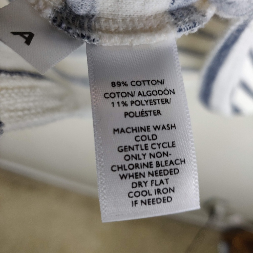 Lou & Grey White Gray Boat Neck Popover Sweater - Picture 4 of 5